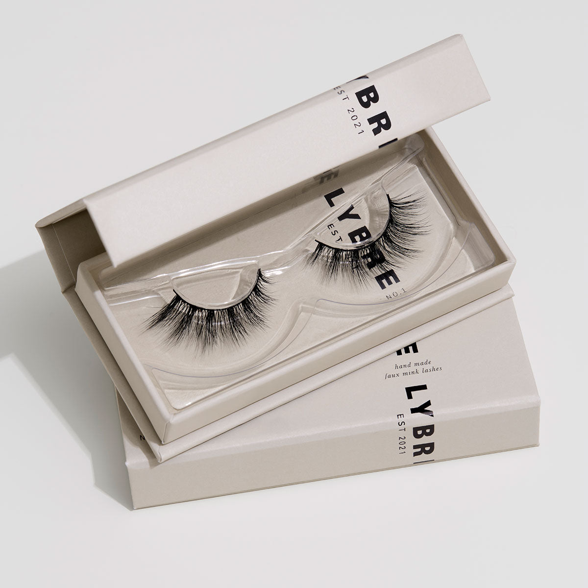 Lybre Lashes No. 1 packaging designed by Karen Gonzalez iluvsarahii