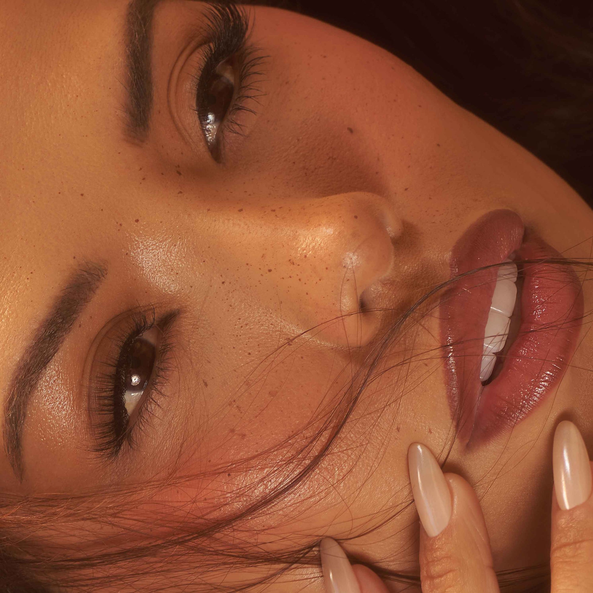 Lybre Lashes No 10 model campaign hero 
