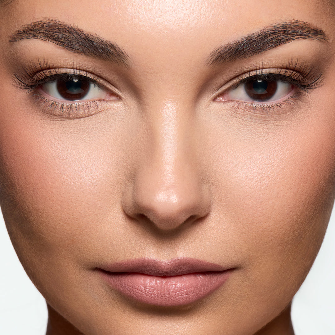 Lybre Lashes No 9 showing model wearing lashes