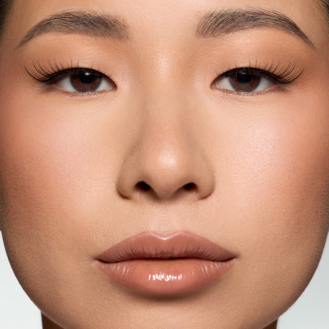 Lybre Lashes No 7 on asian eyes