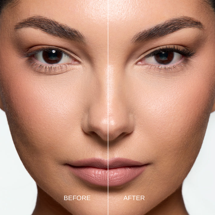 Lybre Lashes Indiv. 2 before and after on model