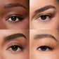 Lybre Lashes No 9 showing faux lashes on 4 different eye shapes