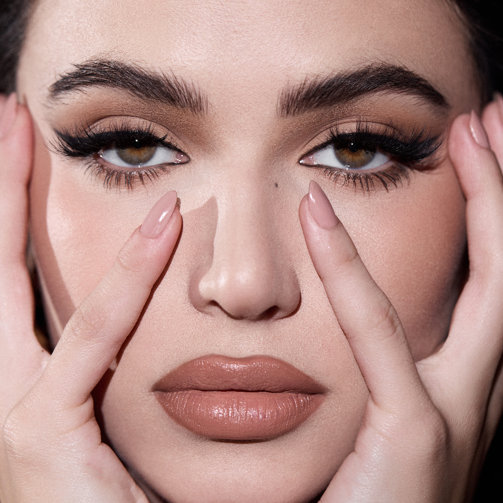 Lybre Lashes No 6 model campaign hero 